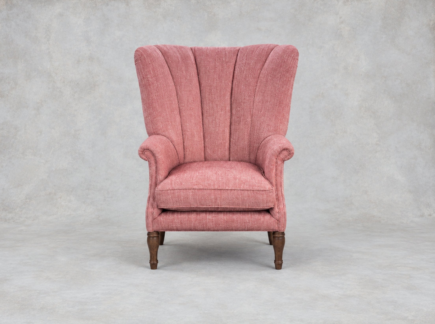 Outlet West Sussex: Whitewell fluted chair in Albany & Moray Moray Spice