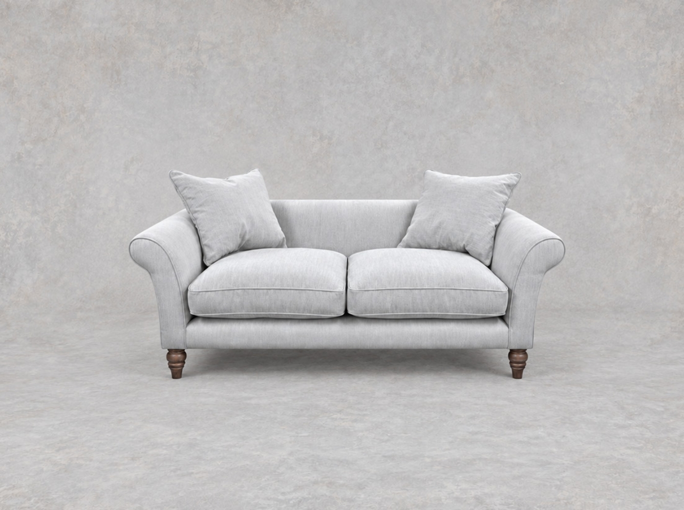 Outlet West Sussex: Otley 3 seater sofa in Marrone Porto Cervo Cedar