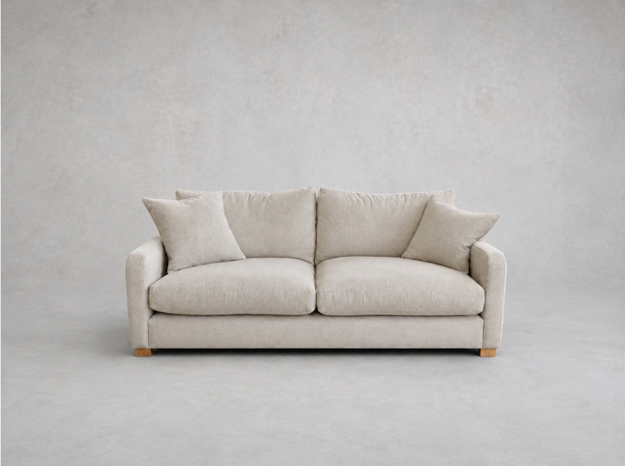 Outlet Sutton Coldfield: Brook Green 3 seater sofa in Porto Cervo Biscuit