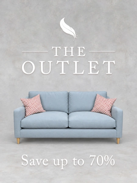 Save up to 70% - exceptional value in The Outlet, now available online.