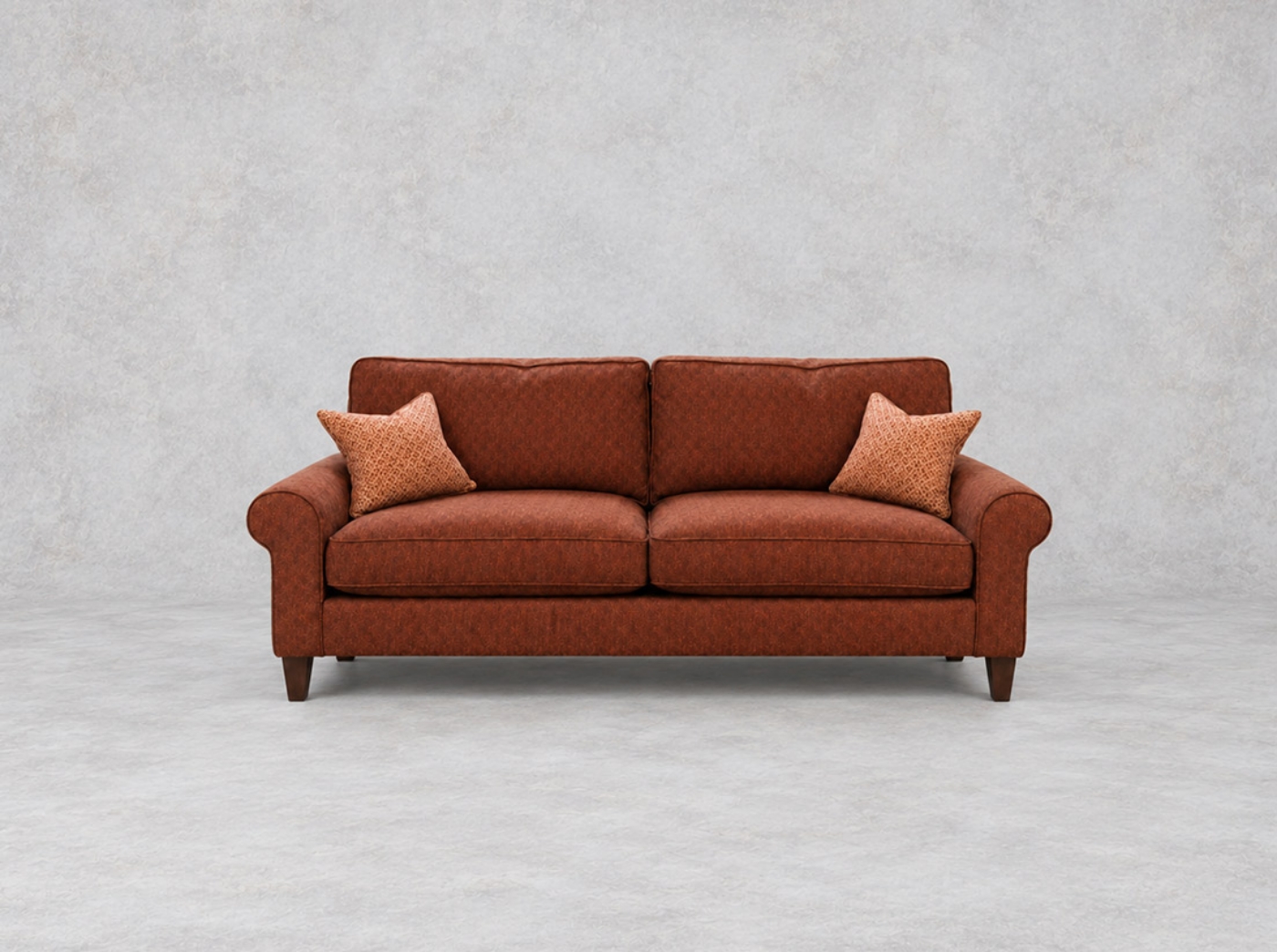 Outlet Edinburgh: Waverley 4 seater sofa in Padua Pavement Brick