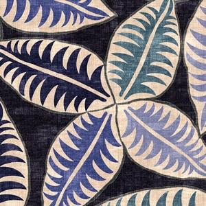 Spill Resistant Harper's Bazaar - Palm: Canopy Blue