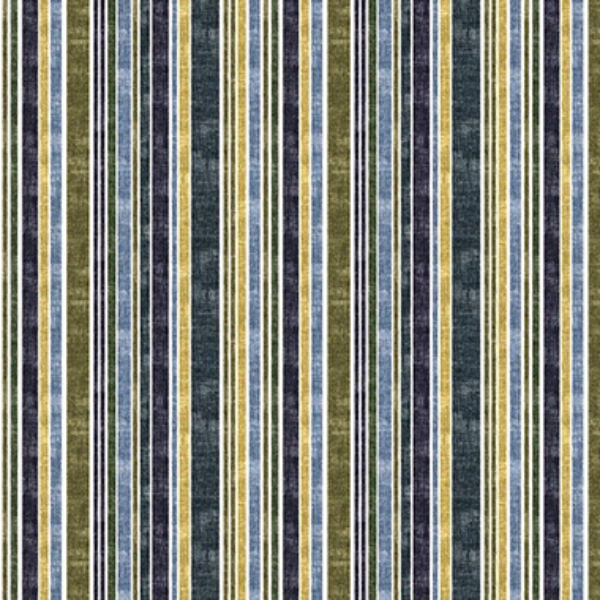 Spill Resistant Harper's Bazaar - Stripe: Harbour Blue