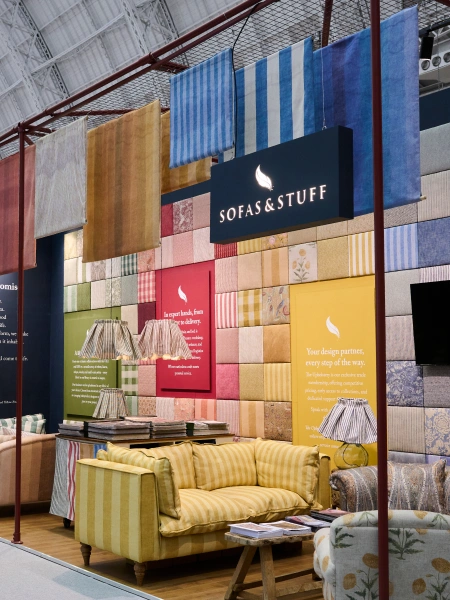 Join us at Decorex 2026, 11th - 14th October. Visit stand E63 for a first look at an exciting new collection of furniture and fabric.