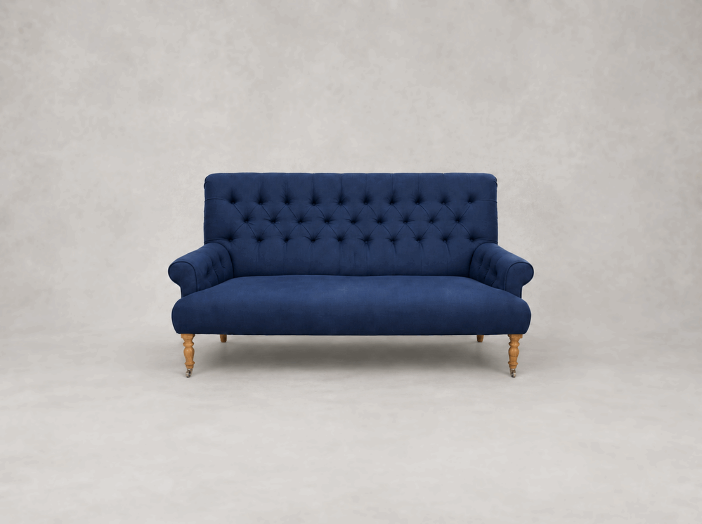 Outlet Nottingham: Chelsham 3 Seater Sofa in Romo Linara Indigo