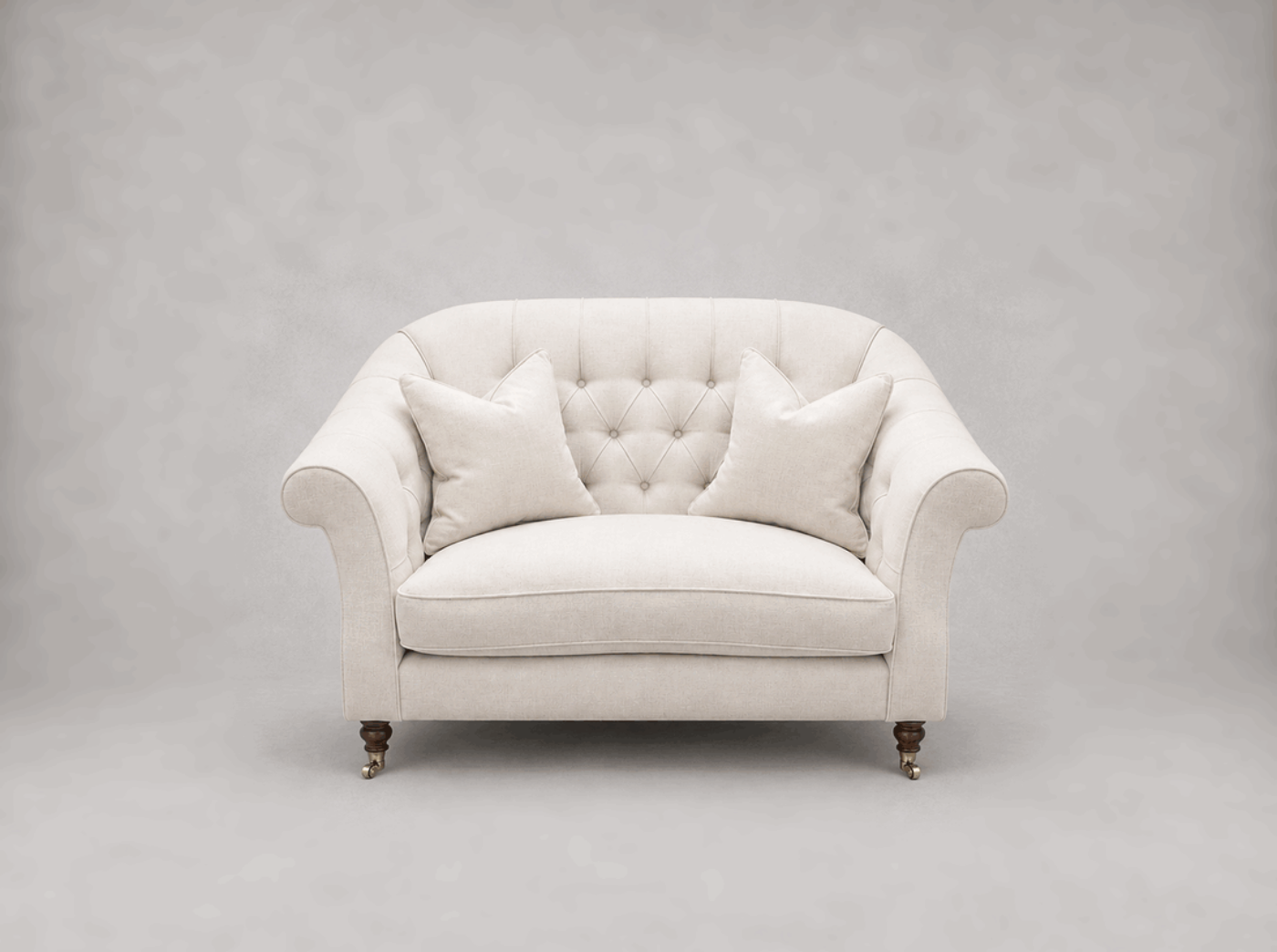 Outlet West Sussex: Abbotsbury snuggler in House Plain Putty