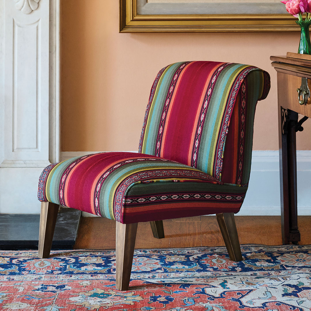 Hardwood Chair in Peruvian Weave